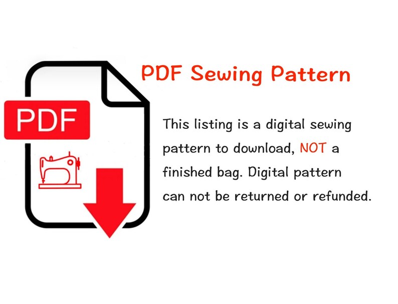 Flex Frame Bag Sewing Pattern: Drawstring Handbag Pattern (PDF Download ...