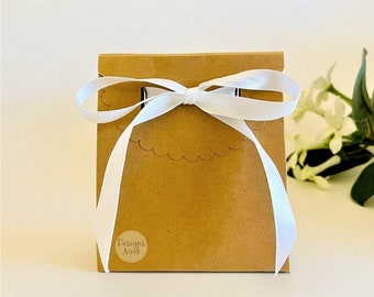 Plantilla de bolsa de regalo, bolsa de regalo con tapa cerrada, caja de regalo SVG, caja de regalo SVG, recuerdo de boda, plantilla de caja, archivos de corte de silueta, archivos de corte de Cricut