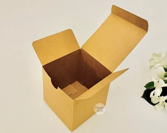 Cube Gift Box Template, SVG DXF PDF (Digital Download)