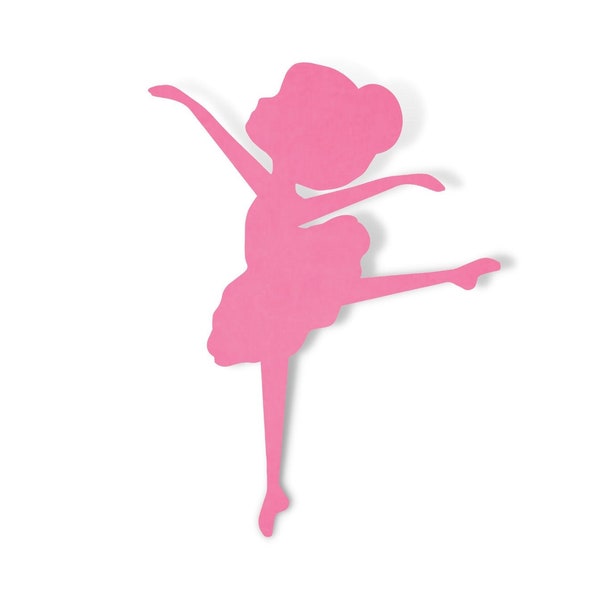 Ballerina svg, little ballerina svg, ballerina cut file, dance svg, dancing little girl, ballerina decal clip art vector stencil  1060