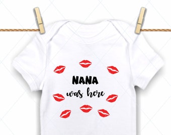 Download Grandma Was Here Svg Etsy