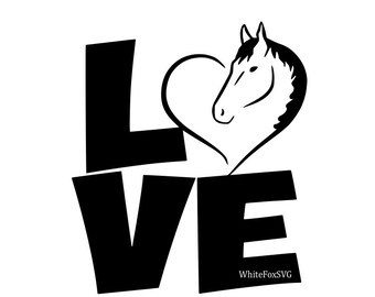 Download Horse stencil | Etsy