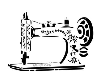 Download Sewing machine svg | Etsy