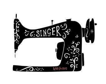Download Sewing machine svg | Etsy