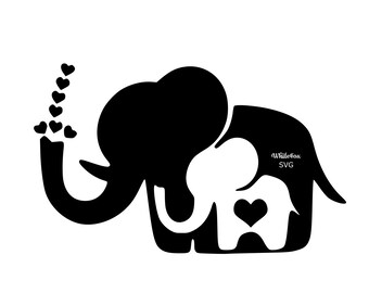 Download Baby elephant svg | Etsy