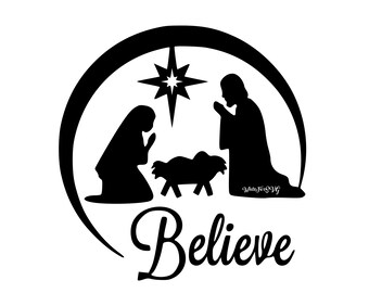 baby jesus svg etsy