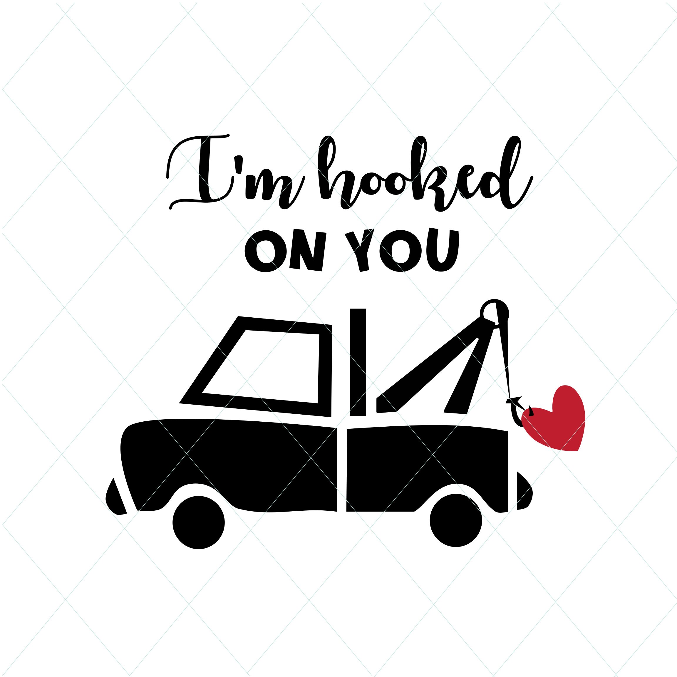 Download I M Hooked On You Svg Valentines Cut File Valentine Svg Etsy