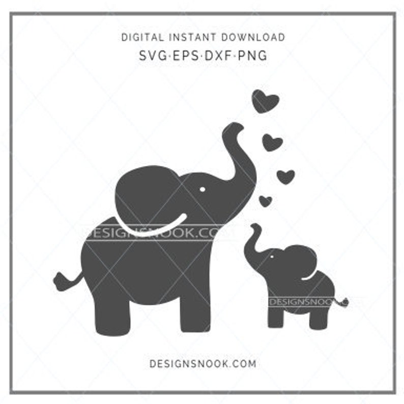 Free Free 197 Baby Elephant Svg Etsy SVG PNG EPS DXF File