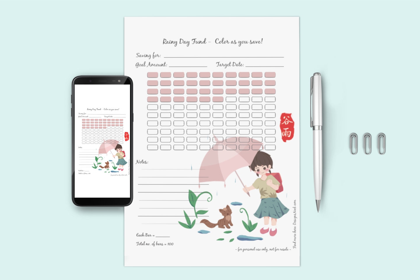 $500 Savings Challenge | Rainy Day Fund | Cash Stuffing