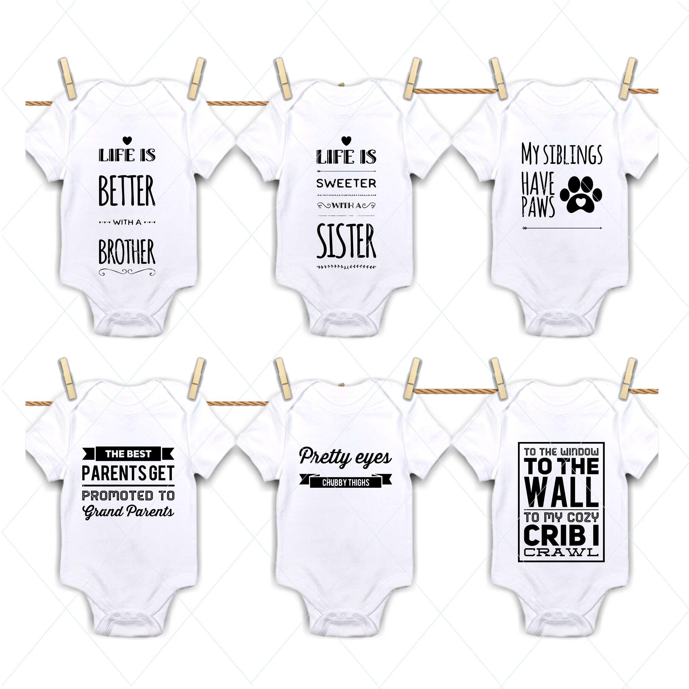 12 onesie designs baby svg bundle onesie bodysuit grandma Etsy