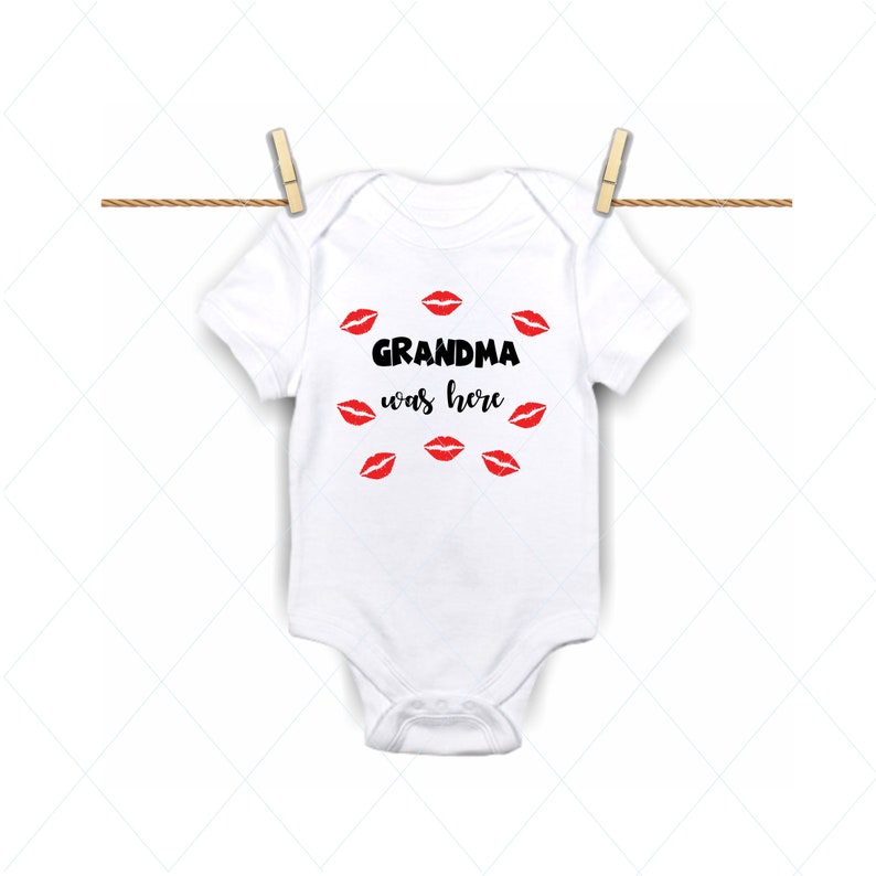 Download Grandma Was Here Mom Life Onesie Svg File Grandma Svg File Etsy