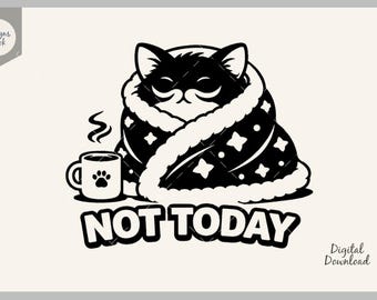 Cat SVG, Cat Silhouette, Kitten Svg, Cute Cat Clipart, Kitty Clipart, Cricut Cut File, Instant Download, Pet Lover, Funny Cat Svg, Funny Cat