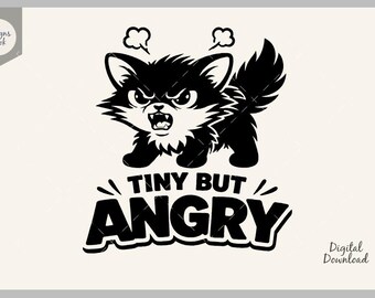 Cute Cat SVG, Cat Silhouette, Kitten Svg, Cute Cat Clipart, Kitty Clipart, Cricut Cut File, Instant Download, Pet Lover Gift, Funny Cat Svg
