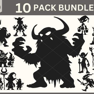Kobold-Svg, Halloween-Baby-Kobold SVG, Halloween-Svg, Monster-Svg, Halloween Clipart, niedliche Halloween-Silhouette, niedliche Halloween-Vektorgrafik