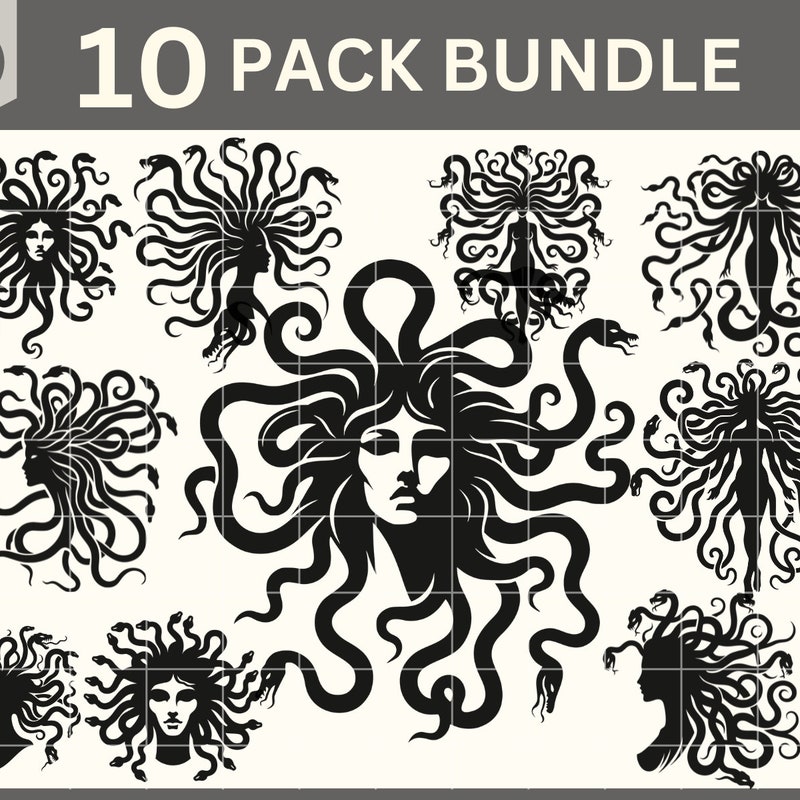 Mini Classroom Vector Kraken Medusa - Etsy
