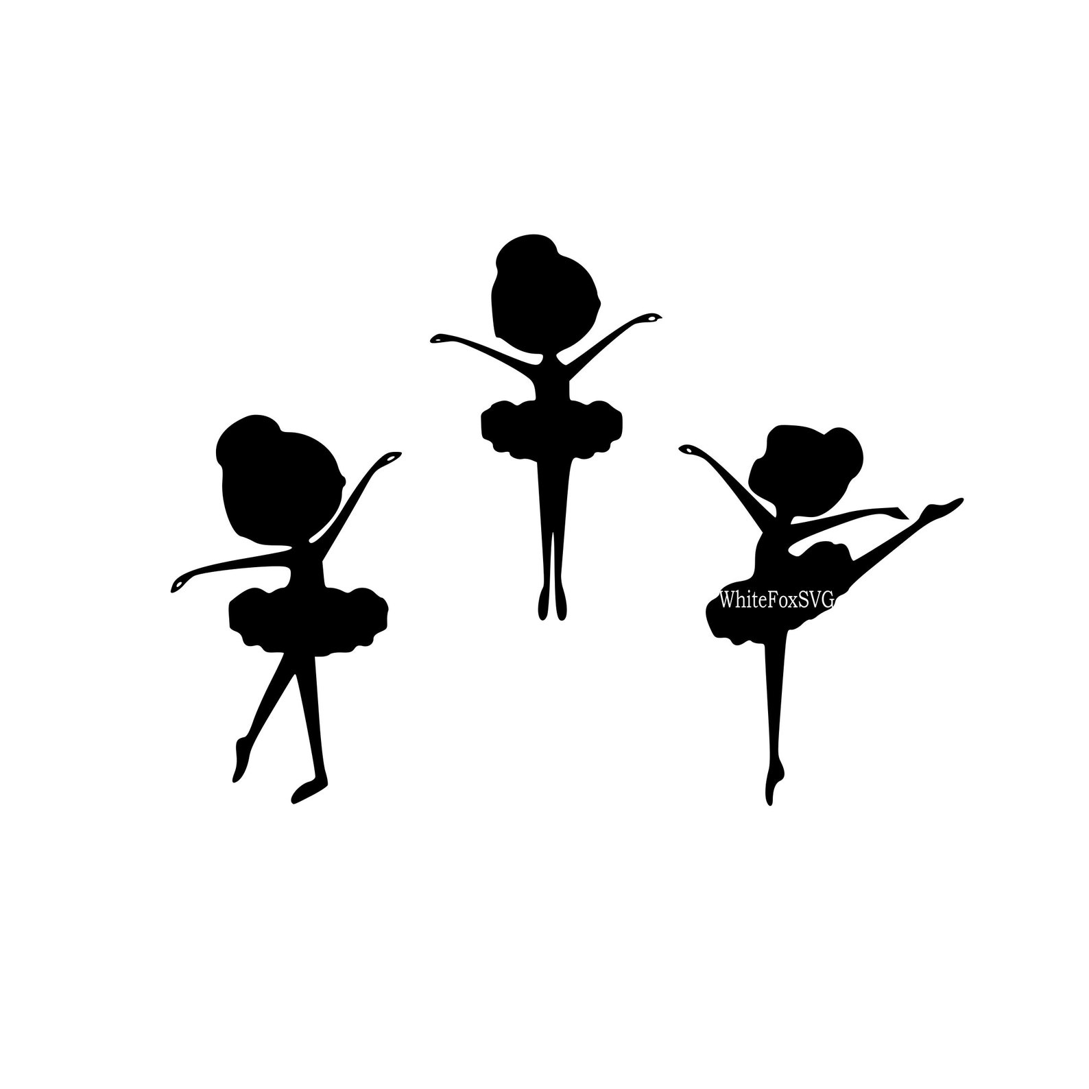 cute ballerina, little ballerina svg, swan ballerina, ballet shoes svg, ballet svg, clip art stencil template transfer svg vecto