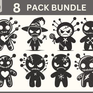 Voodoo-Puppe SVG, Halloween-Svg-Bundle, süße Voodoo-Puppe SVG, Voodoo-Puppe SVG-Bundle, Voodoo-Puppe Clipart, lustige Voodoo-Puppe Silhouette-Dateien