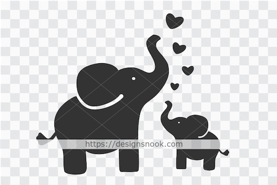 Free Free 134 Stencil Cute Baby Elephant Svg SVG PNG EPS DXF File