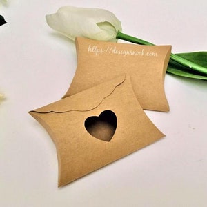 Modèles de boîte d'oreiller - fichier de coupe SVG, fichier de coupe DXF - boîte cadeau, boîte de friandises, boîte de faveur, boîte à savon, boîte à jouets, boîte de chocolats, boîte de bonbons, fichiers coupés