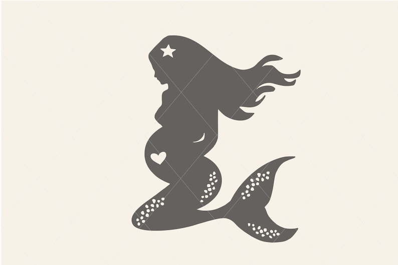 Free Free 138 Pregnant Mermaid Svg SVG PNG EPS DXF File