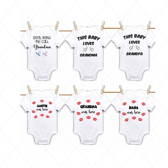 Download Baby Svg Bundle Onesie Bodysuit Grandma Newborn Onesie Etsy