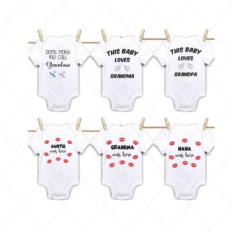 Download Baby svg bundle onesie bodysuit grandma newborn onesie | Etsy
