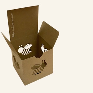 Plantilla de caja cúbica v3: caja de regalo, caja de golosinas, caja de obsequios, caja de jabón, caja de juguetes, caja de chocolates, dulces SVG, DXF, formato PDF, descarga digital vectorial