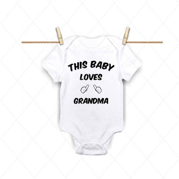 Download Baby Svg Onesie Svg Grandma Newborn Onesie Baby Shower Etsy