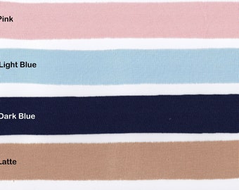 3% Elastine/97% Cotton cut from a roll and presented on a Berties Bows ribbon card Byetsa Cornflower Blue 18mm Stretch Bias Binding on a 3m length 3% Elastine/97% Cotton cut from a roll and presented on a Berties Bows ribbon card Byetsa Cornflower Blue 18mm Stretch Bias Binding on a 3m length