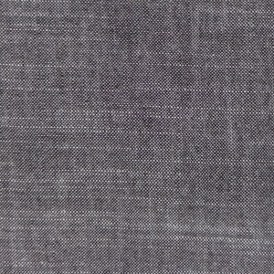 Organic CHAMBRAY | LINEN Look Yarn-Dyed Solid | Black | Charcoal | Light | Extra Wide 147cm 58in | 100% GOTS Certified Cotton Fabric | Birch