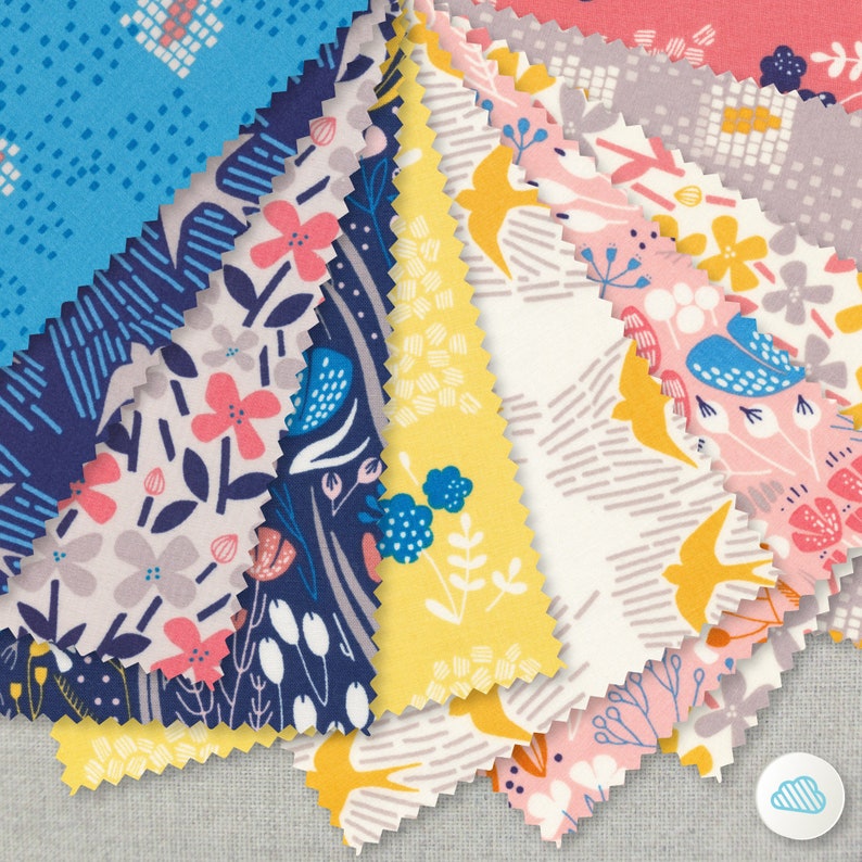 Organic QUILTING COTTON Whitehaven Aynho Weir Ivory Etsy