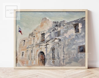 Impression giclée d'art Alamo