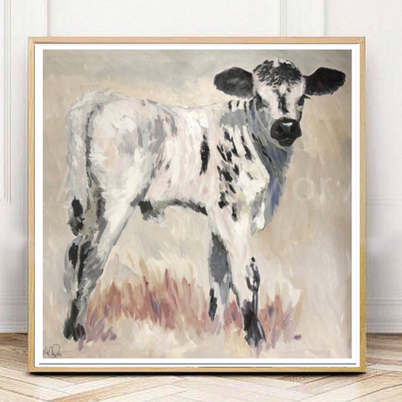Calf Painting - Etsy