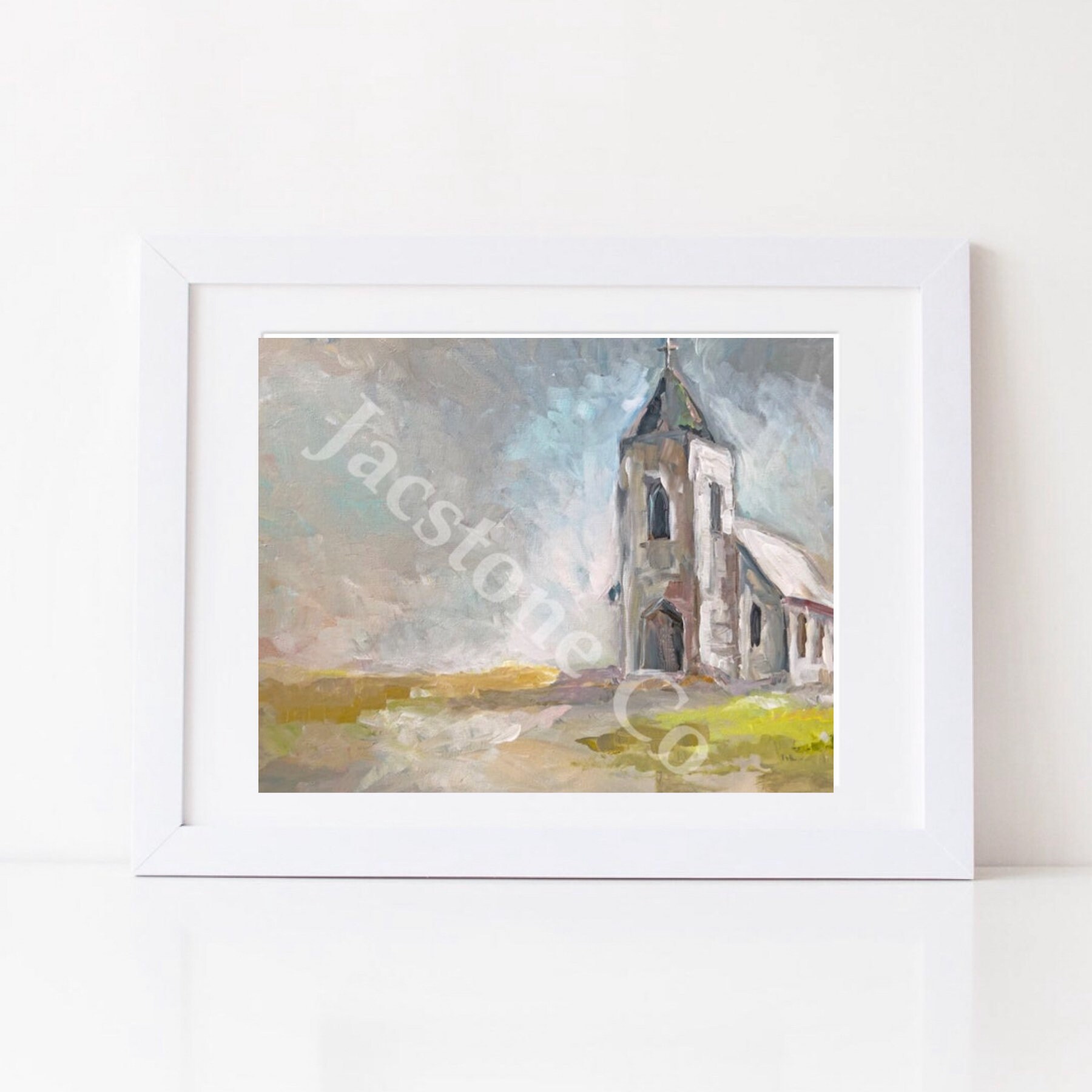 White Church Print Church Print Old Church Religious - Etsy