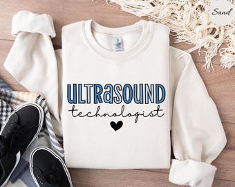 Bluza Ultrasound Tech, Koszulka Ultrasound Technologist, Koszulka Ultrasound Tech Gift for Sonographer, Bluza RDMS Grad Crewneck, Sweter Rad Tech