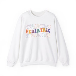 Pediatric Nurse Sweatshirt, PICU Pediatric Nurse Shirt,Pediatric Nurse Gift, Peds Nurse Crewneck,Cute PEDS Nurse Sweater, Nurse Appreciation