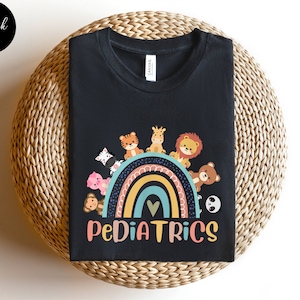 Pediatric Nurse Rainbow Animal Shirt, Pediatrics Animals T-shirt, PEDS T shirt, Peds Nurse Tshirt, Cute Peds Nurse Tee, Pediatric Nurse Gift