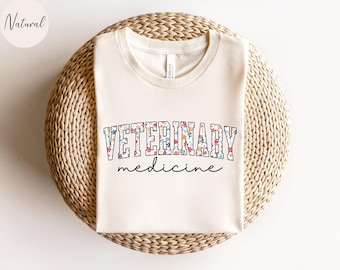 Veterinarian Medicine Shirt, Veterinarian Shirt, Vet School T-Shirt, Animal Doctor Gift for Veterinarian Gift, Vet Tech Gift, Vet Medicine
