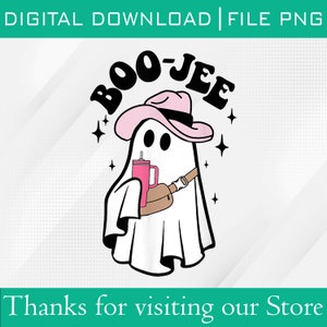 Boo-Jee Simple Modern InspiredCup Ghost PNG, Boo Jee Ghost Halloween PNG, BooJee Halloween Gift, Funny Boo Jee Halloween Png