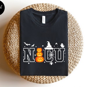 Nicu Nurse Shirt, Nicu Nurse Halloween Pumpkin Shirt, Nicu Nurse Halloween Gift, Neonatal Nurse Gift, Neonatal Icu Nurse, Neonatal Intensive