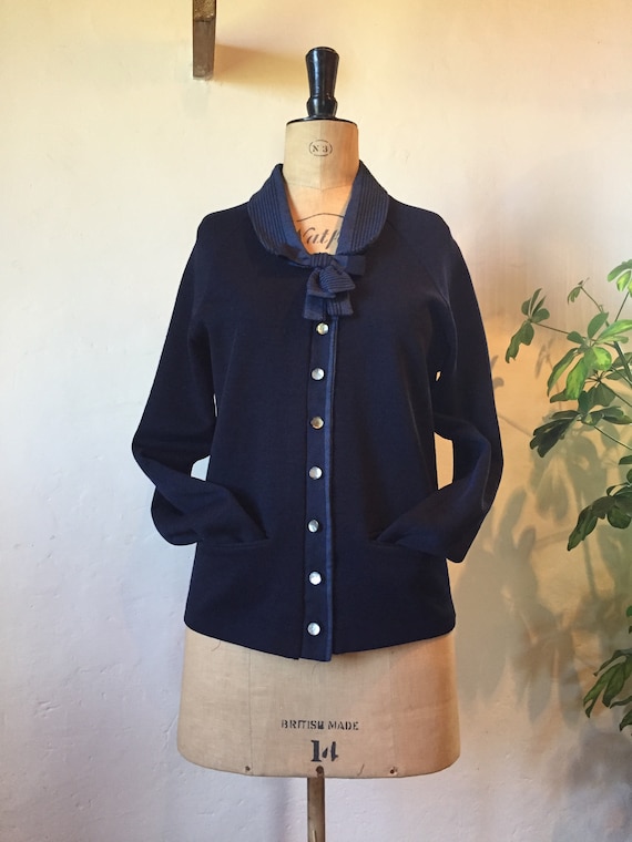 Navy ponte deals jacket