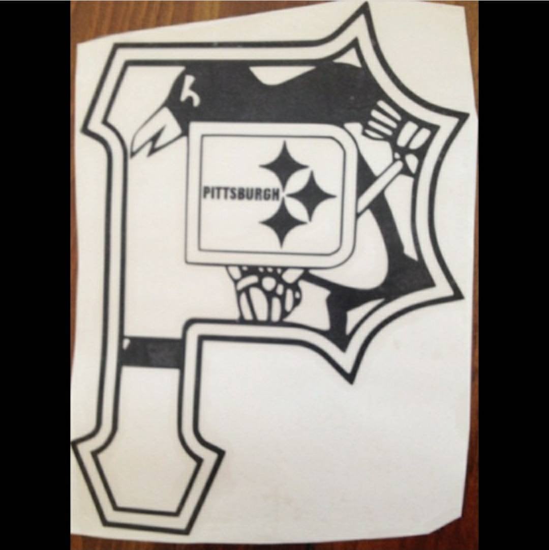 Pittsburgh Sports Decal Etsy