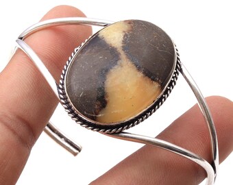 Gift idea necklace jewlery Handmade Macrame Pendant Gorgeous septarian nodule cabochon 3 statement piece