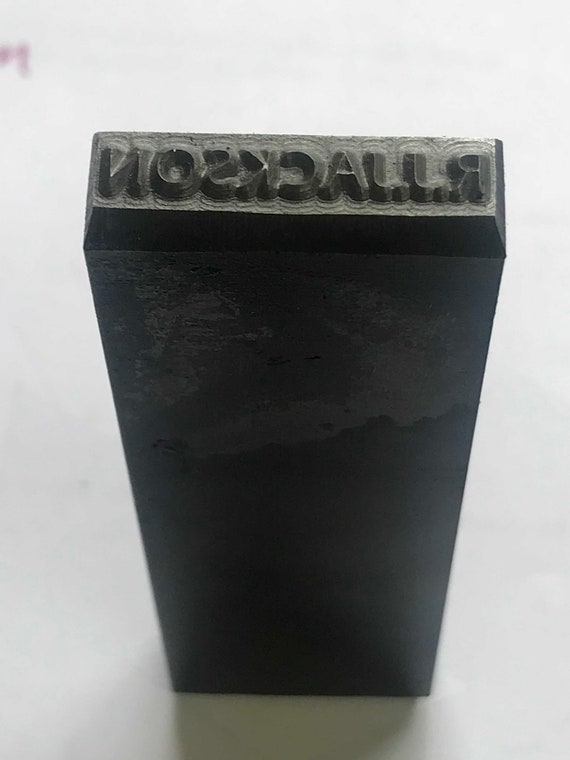 Custom Steel Hand Stamps Custom Metal Marking Punches Hand Etsy