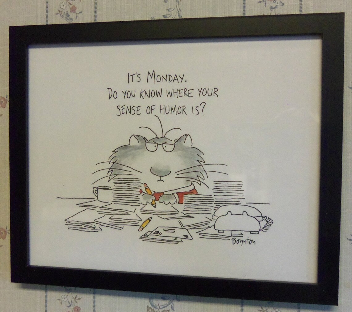 Sandra Boynton framed print Etsy