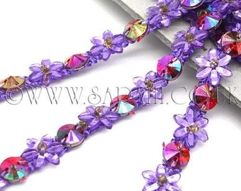 GOLD MIRROR SEQUIN beaded trim,trimming,costume,sequin edging,stones,beads,fashion,crafts,sewing,embellishment,decoration