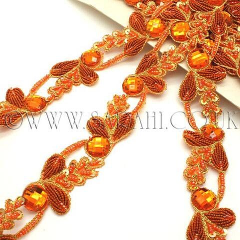 Bordé de strass ORANGE, coupe, costume, bordure de sequin, pierres, perles, mode, artisanat, couture, embellissement, décoration Bordé de strass ORANGE, coupe, costume, bordure bordure bordure de sequin, pierres, perles, mode, artisanat, couture, embellissement, décoration e8876b