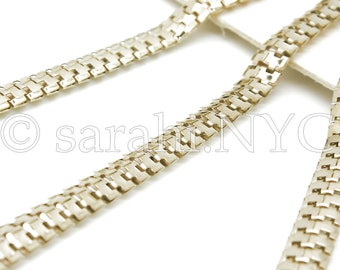 GOLD SNAKE CHAIN trimmen