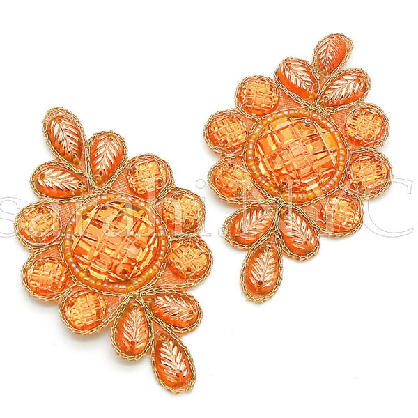 Orange Rhinestone - Etsy