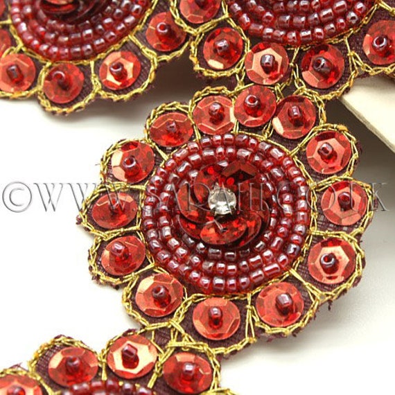DEEP DEEP DEEP RED MAROON cercle perlé garniture, garniture, costume, sequin bordure, pierres, perles, mode, art, artisanat, couture, décoration, décoration 7eb57e DEEP DEEP DEEP RED MAROON cercle perlé garniture, garniture, costume, sequin bordure, pierres, perles, mode, art, artisanat, couture, décoration, décoration 7eb57e